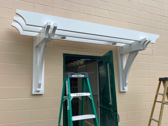 fiberglass awning pergola