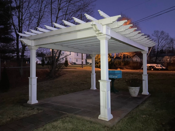 Vinyl Pergola