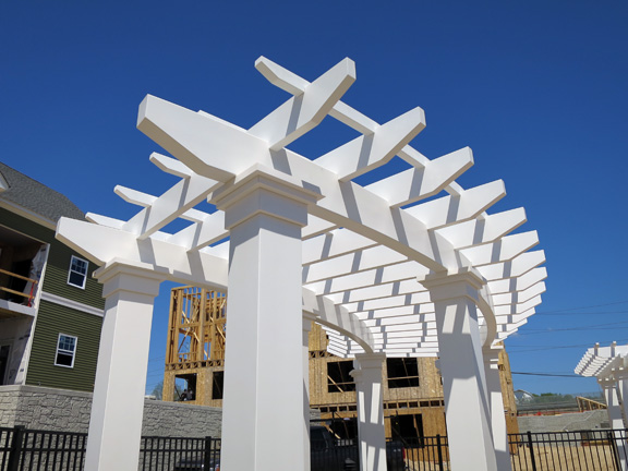 commercial pergola.