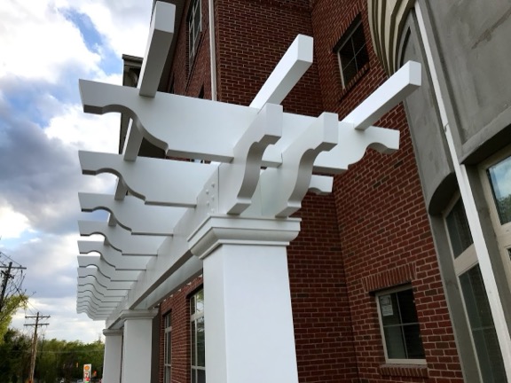 commercial pergola.