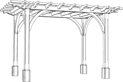 Fiberglass Pergolas, Cedar Pergolas, Pine Pergolas