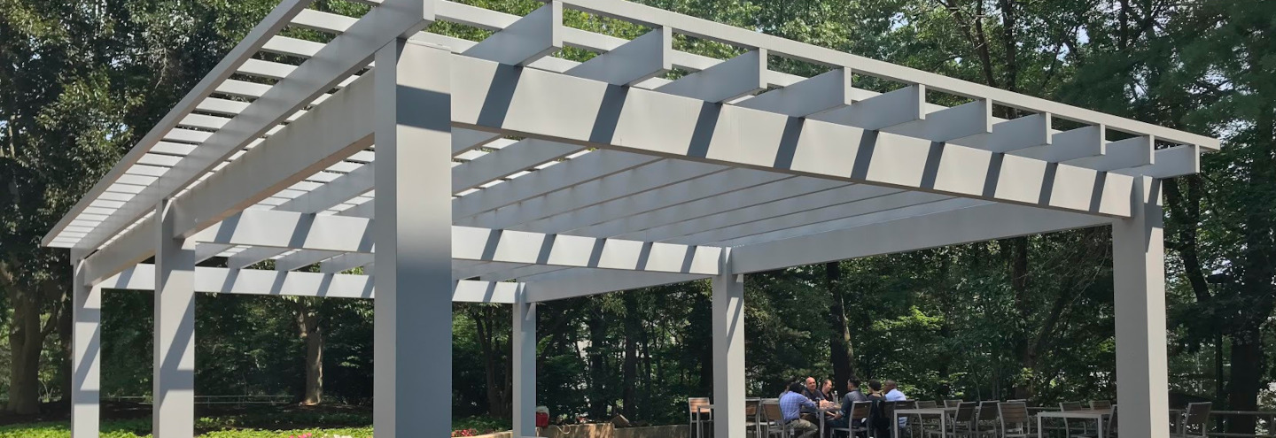 Baldwin Modern Fiberglass Pergola