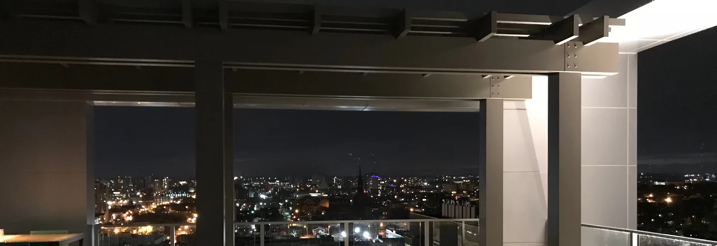 John Hopkins Pergola in Baltimore