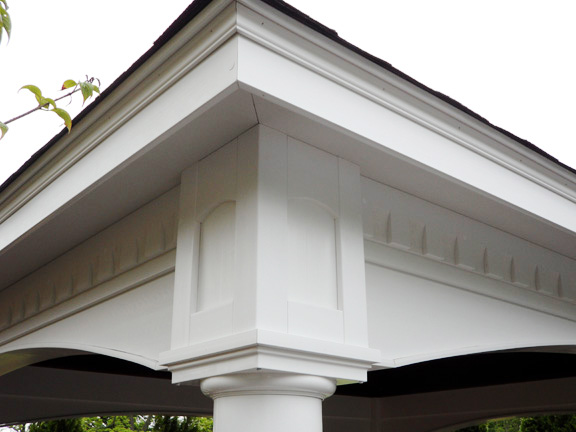 Baldwin Arched Vinyl Pavilion