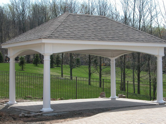 Baldwin Arched Vinyl Pavilion