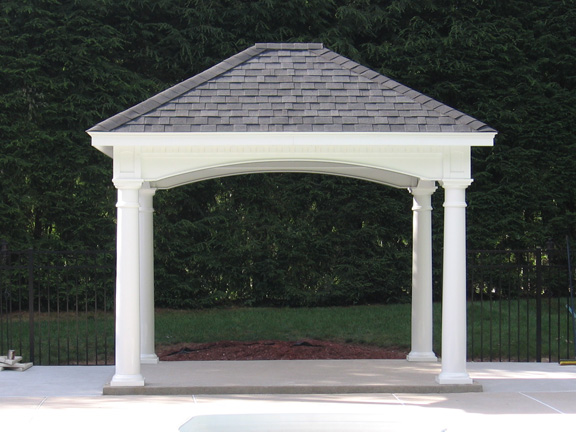 Baldwin Arched Vinyl Pavilion