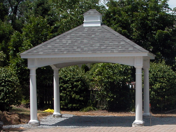 Baldwin Arched Vinyl Pavilion