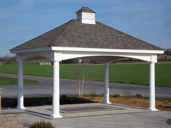 Baldwin Arched Vinyl Pavilion