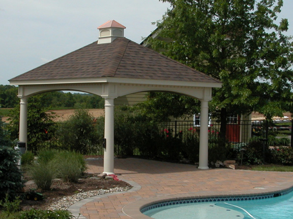 Baldwin Arched Vinyl Pavilion