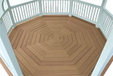 Cedar Flooring For Gable Pavilions