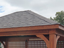 Standard Roof for Wooden Pavilions