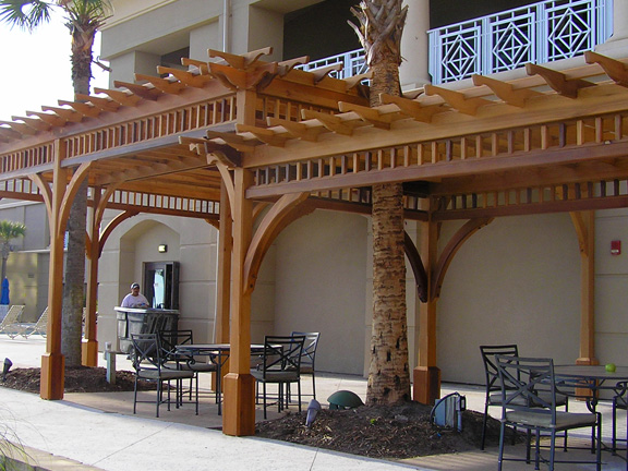 choose the height of your pergola