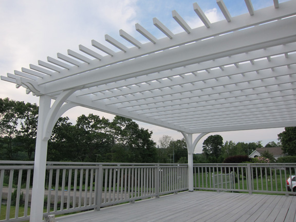 Ocean pergola