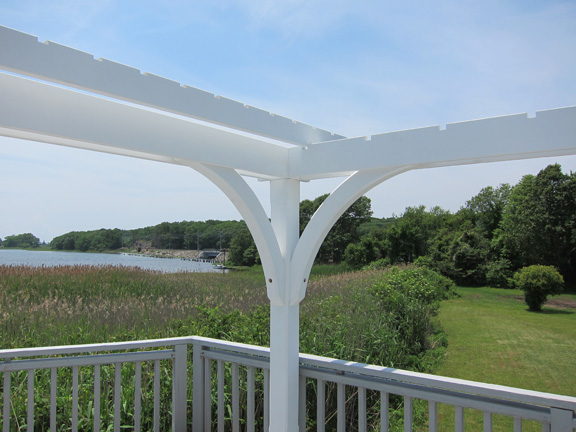 Ocean pergola