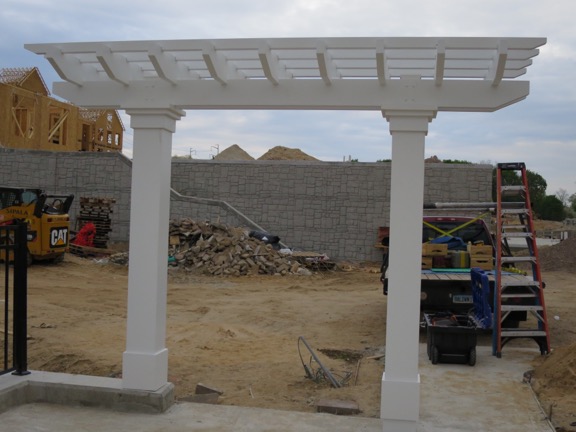 commercial pergola.