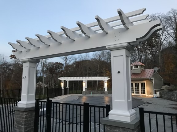 commercial pergola.