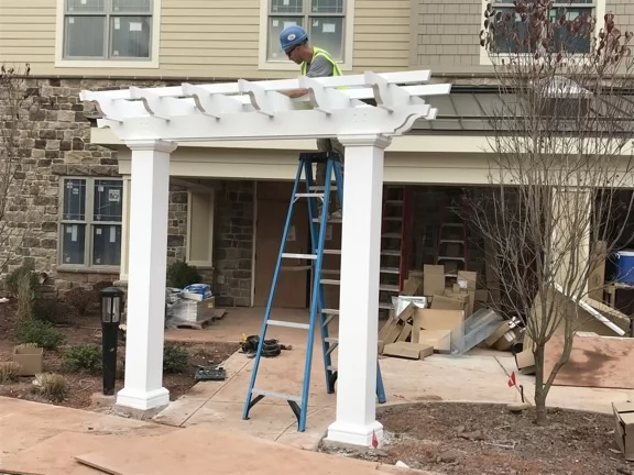 commercial pergola.