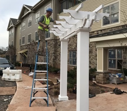 commercial pergola.