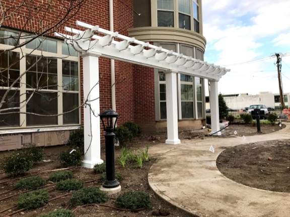 commercial pergola.