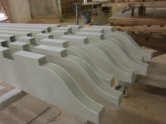 Fiberglass rafter tails