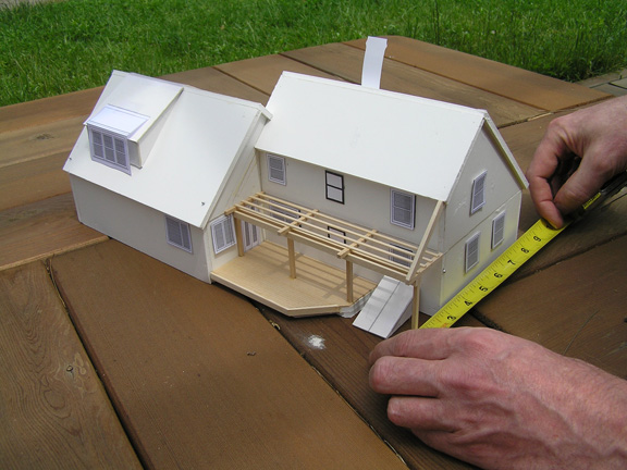 We must determine the width and depth of your pergola
