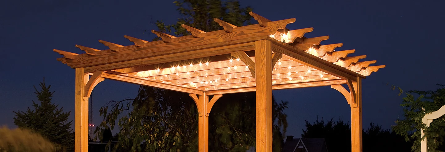 Baldwin pressure treated pergolas