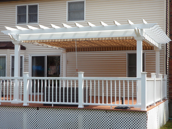 16x16 vinyl pergola